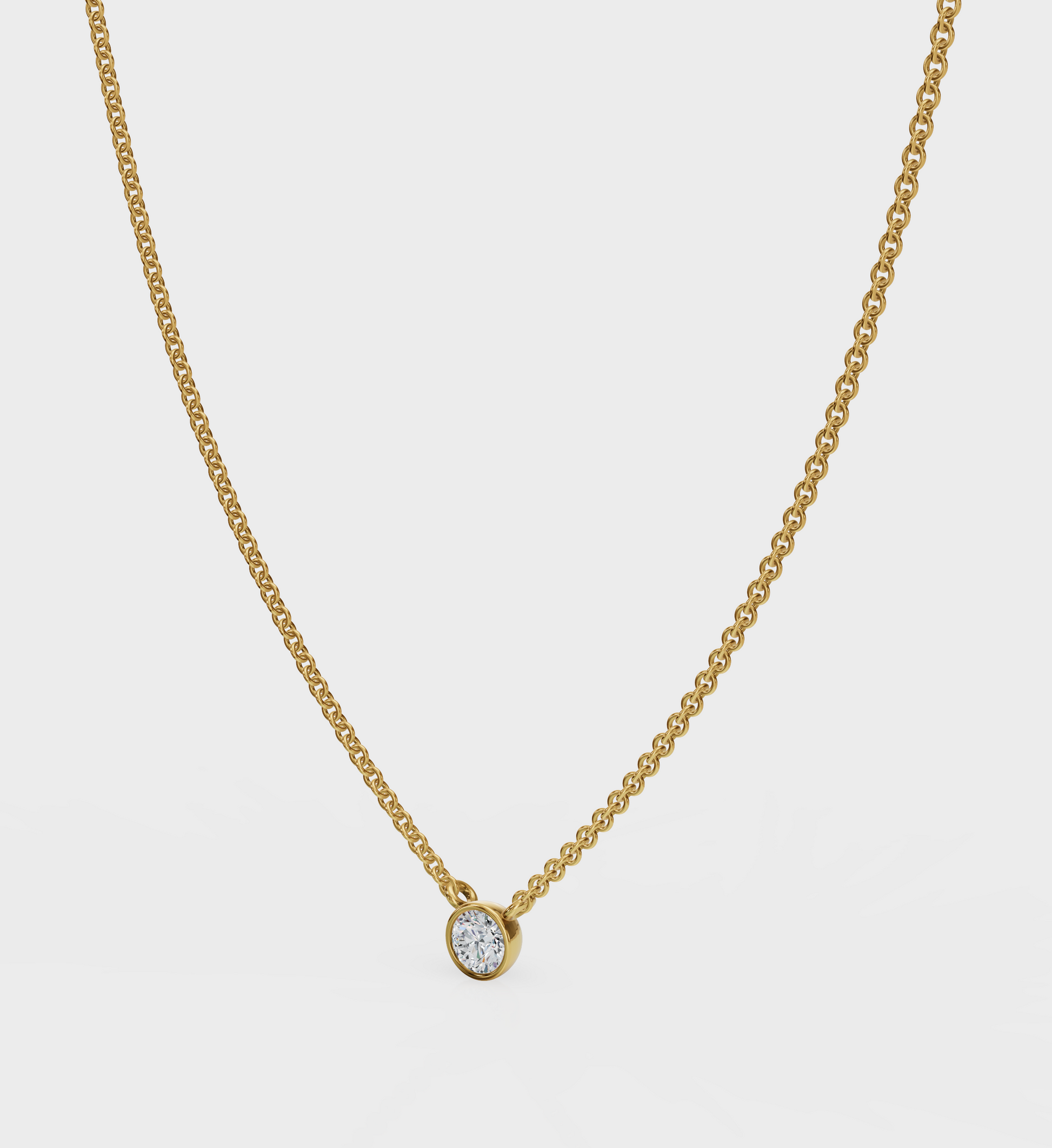 Solo Diamond Necklace