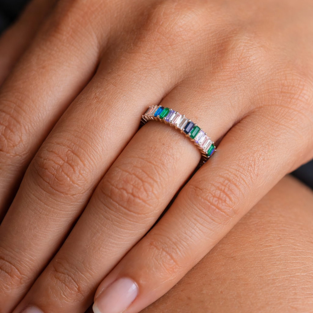 Spectrum Eternity Ring-Rings-Anushka Jain Jewellery