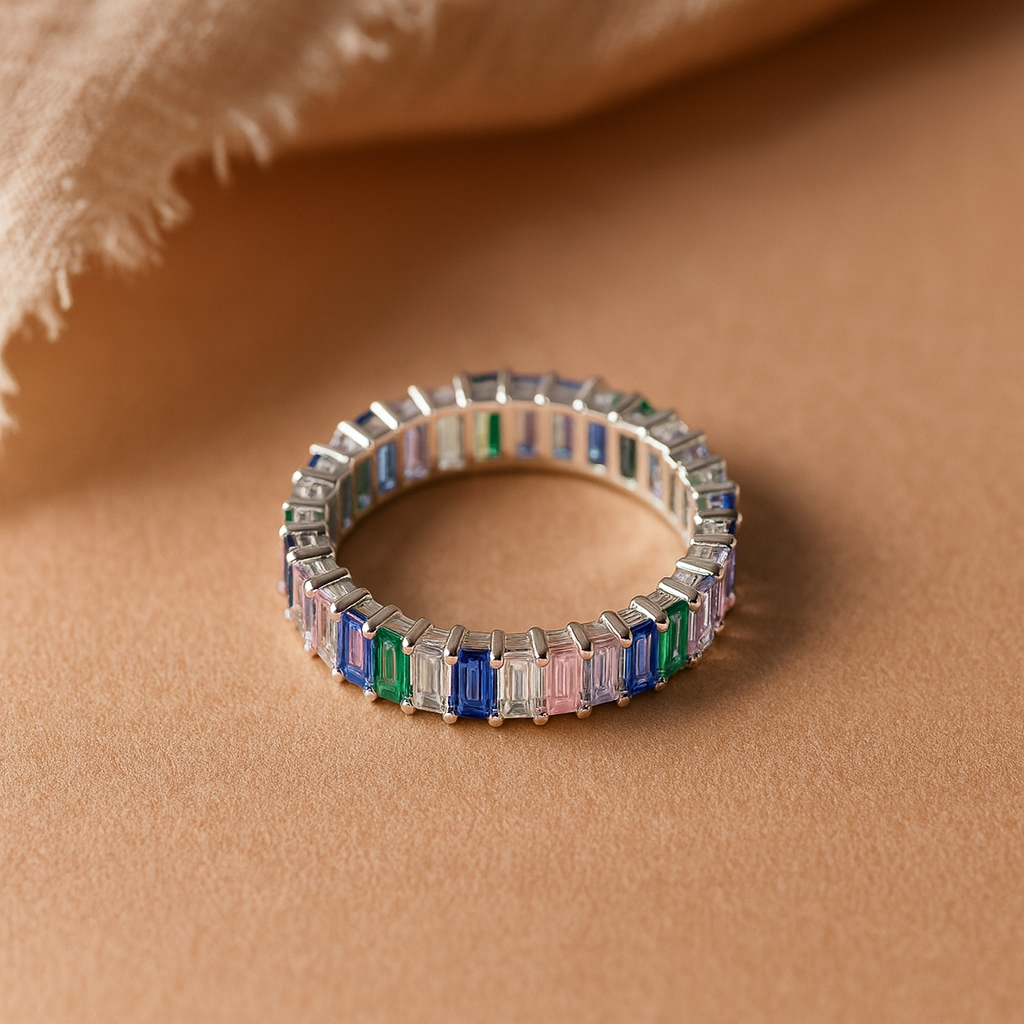 Spectrum Eternity Ring-Rings-Anushka Jain Jewellery