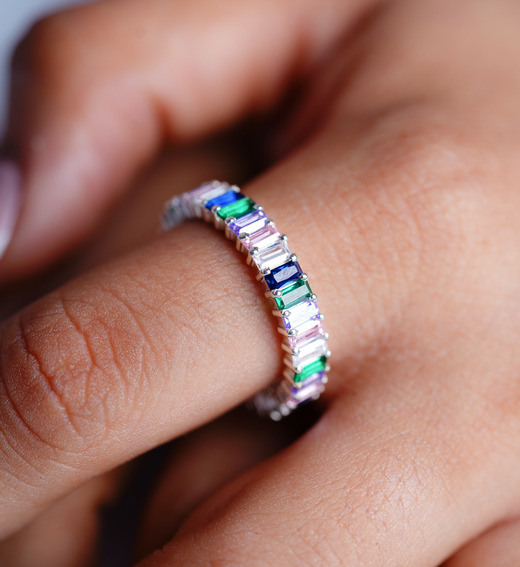 Spectrum Eternity Ring-Rings-Anushka Jain Jewellery