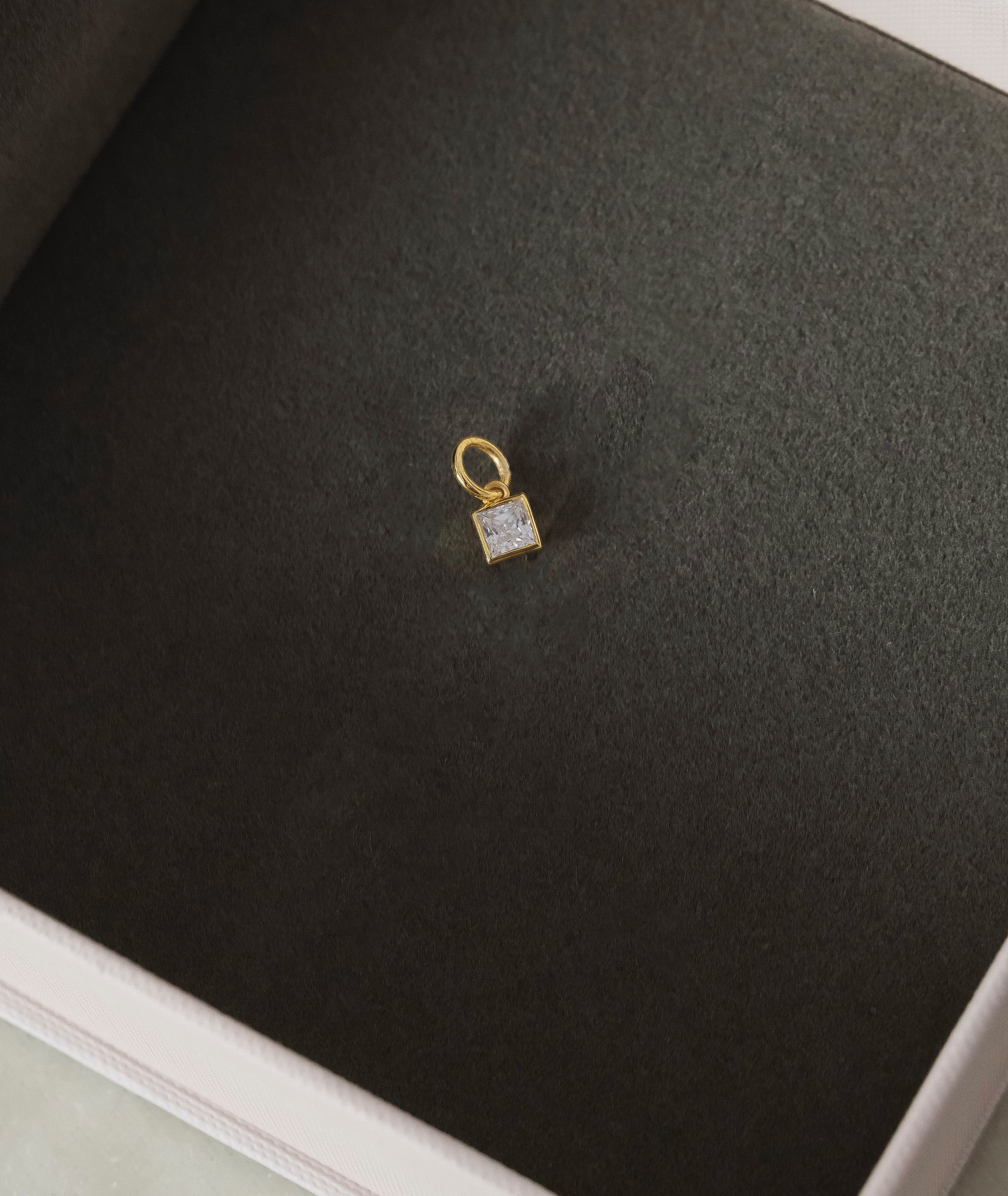 Square Drop Charm-Charms-Anushka Jain Jewellery