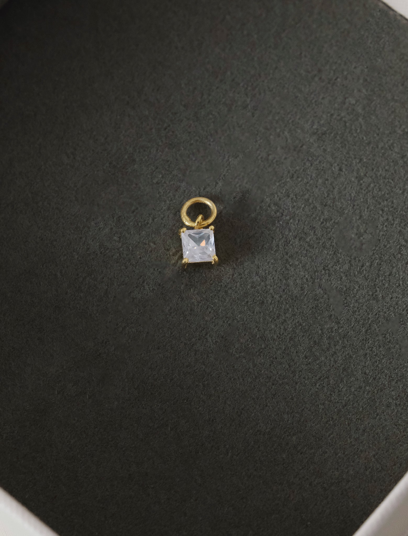 Square Drop Charm-Charms-Anushka Jain Jewellery