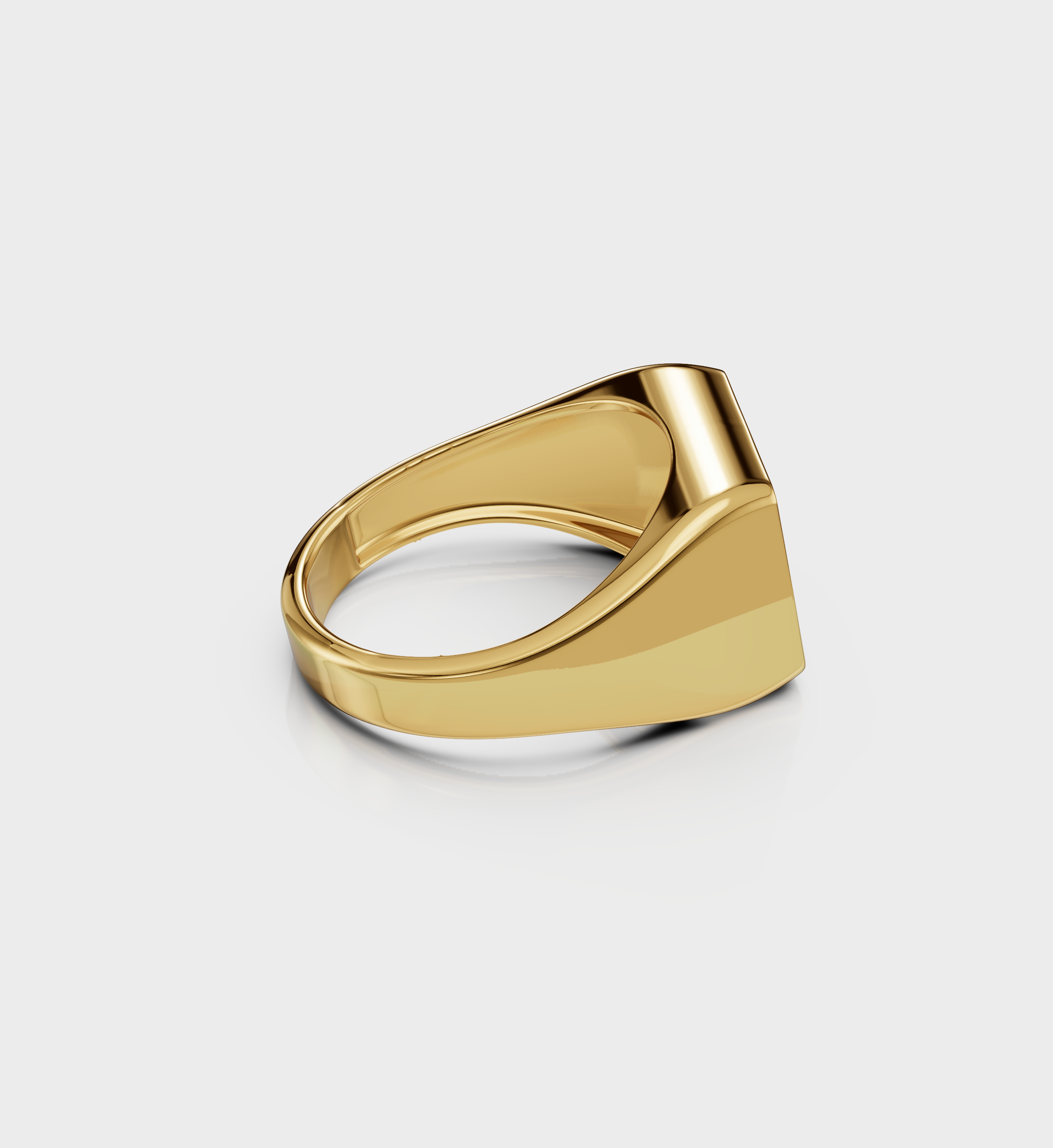 Square Signet Ring-Rings-Anushka Jain Jewellery
