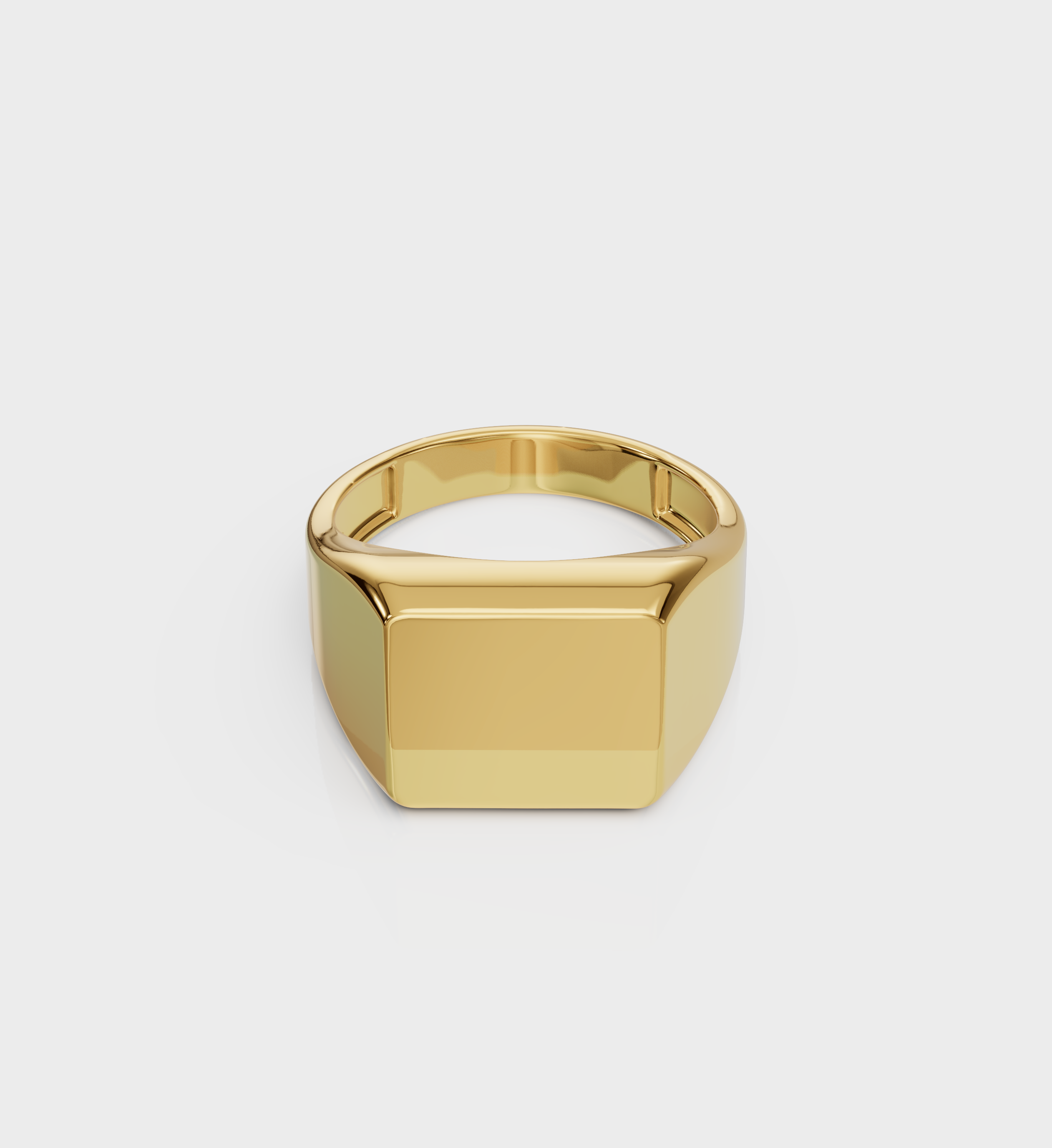 Square Signet Ring-Rings-Anushka Jain Jewellery