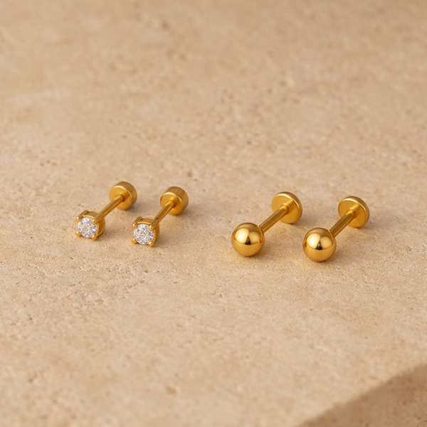 Staple Studs Set-Anushka Jain Jewellery