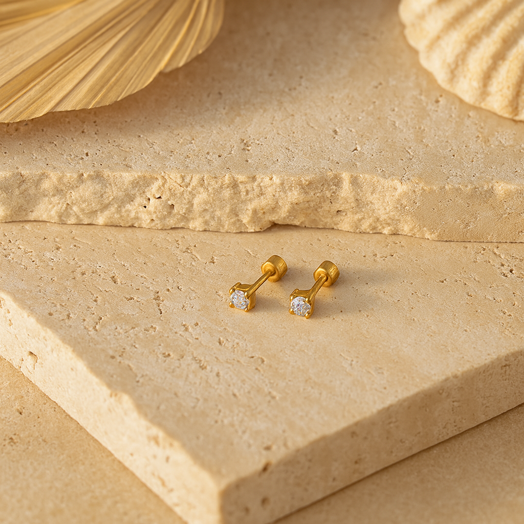 Staple Studs Set-Anushka Jain Jewellery