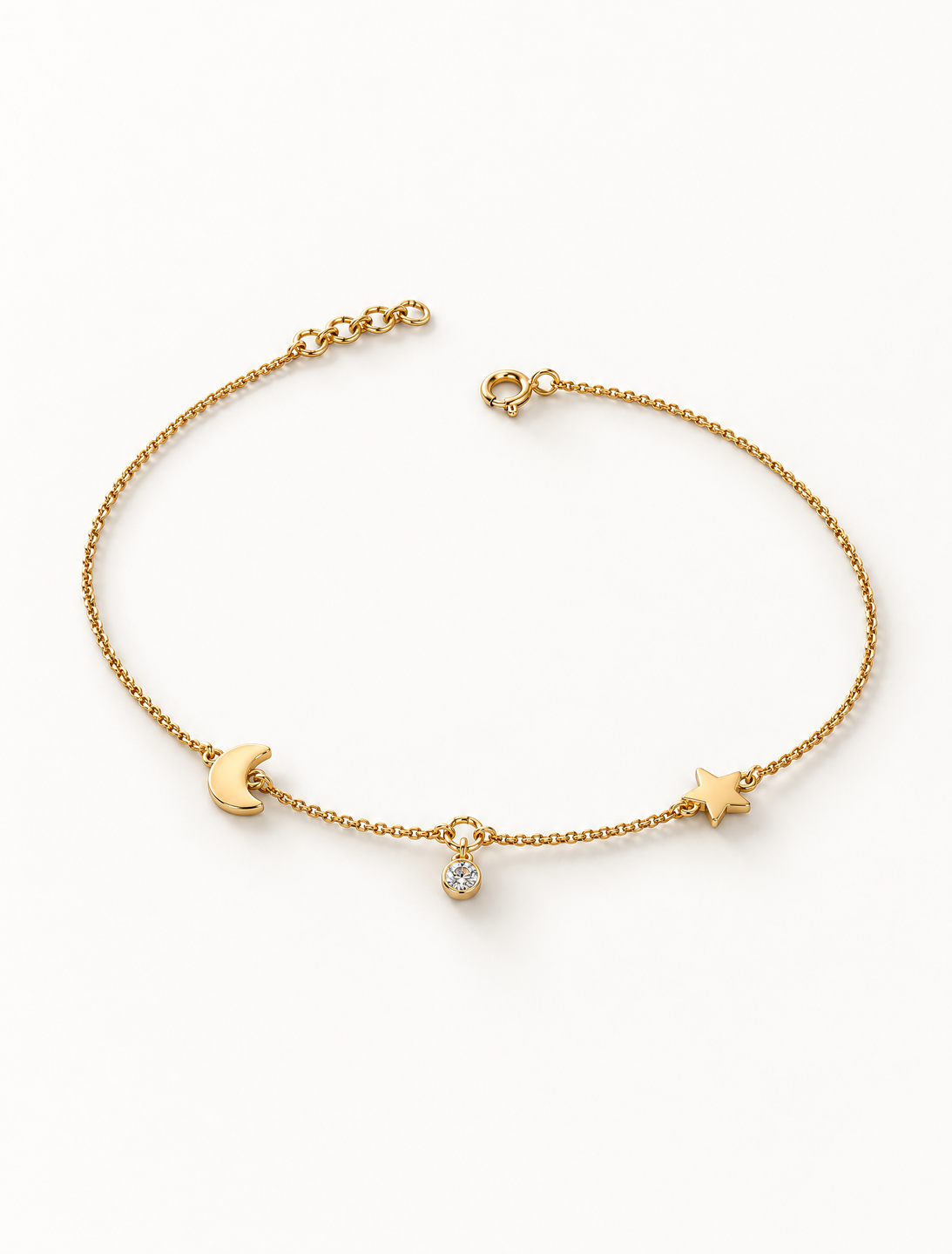 Star Moon Anklet
