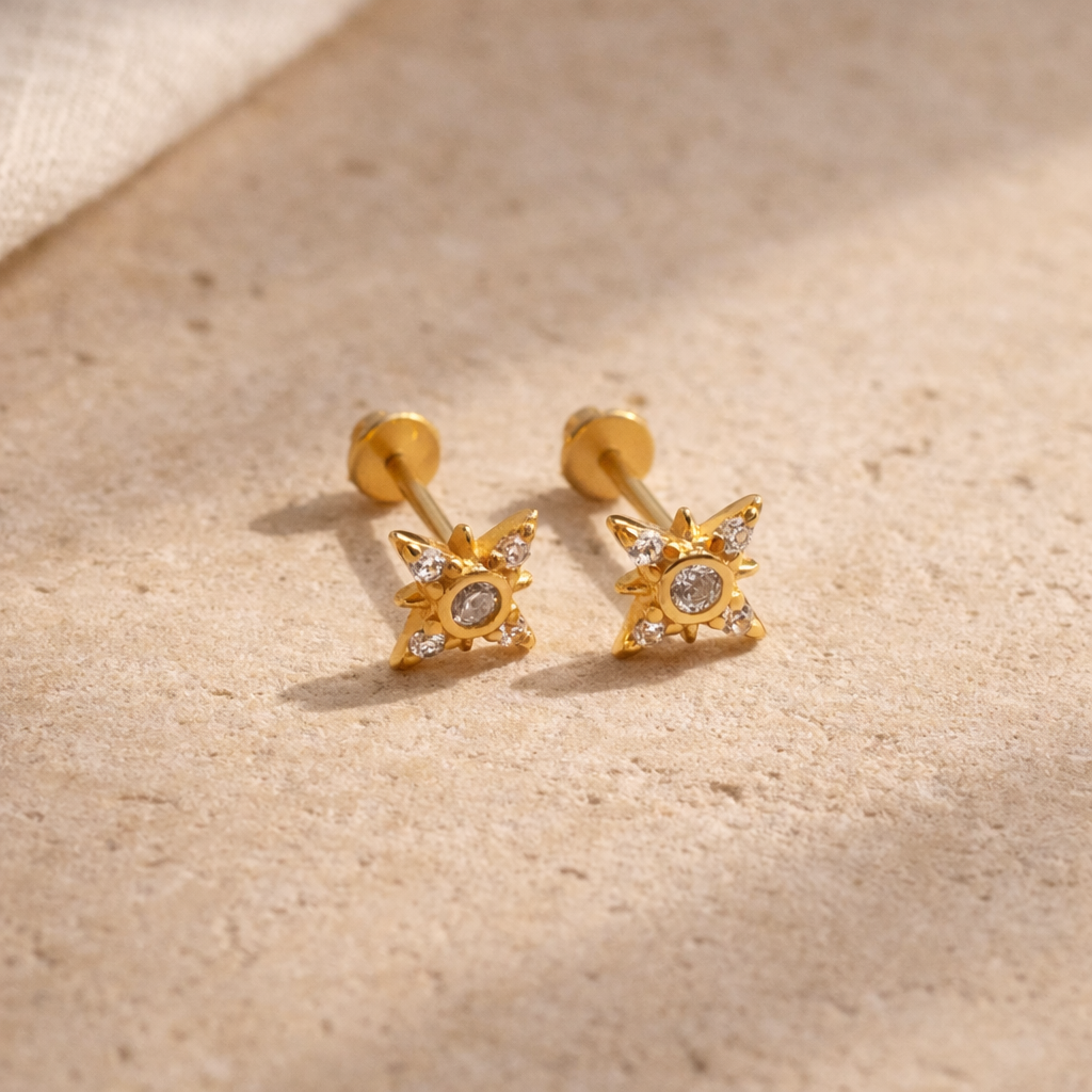 Starburst Studs-Anushka Jain Jewellery