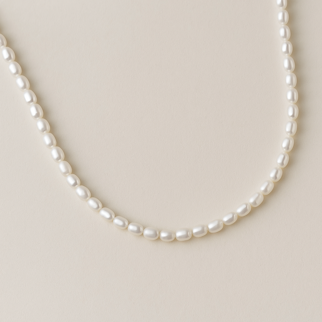 String of Pearl's necklace-Pendants-Anushka Jain Jewellery