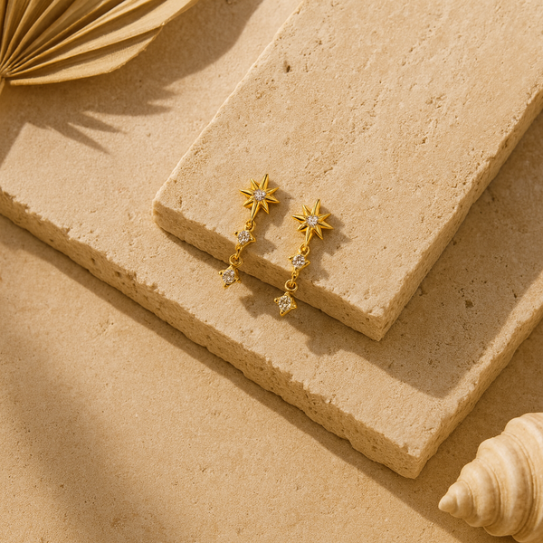 Sun Drop Diamond Stud-Anushka Jain Jewellery