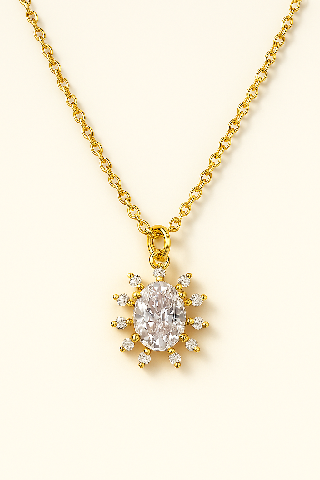 Sunshine Diamond Necklace-Anushka Jain Jewellery