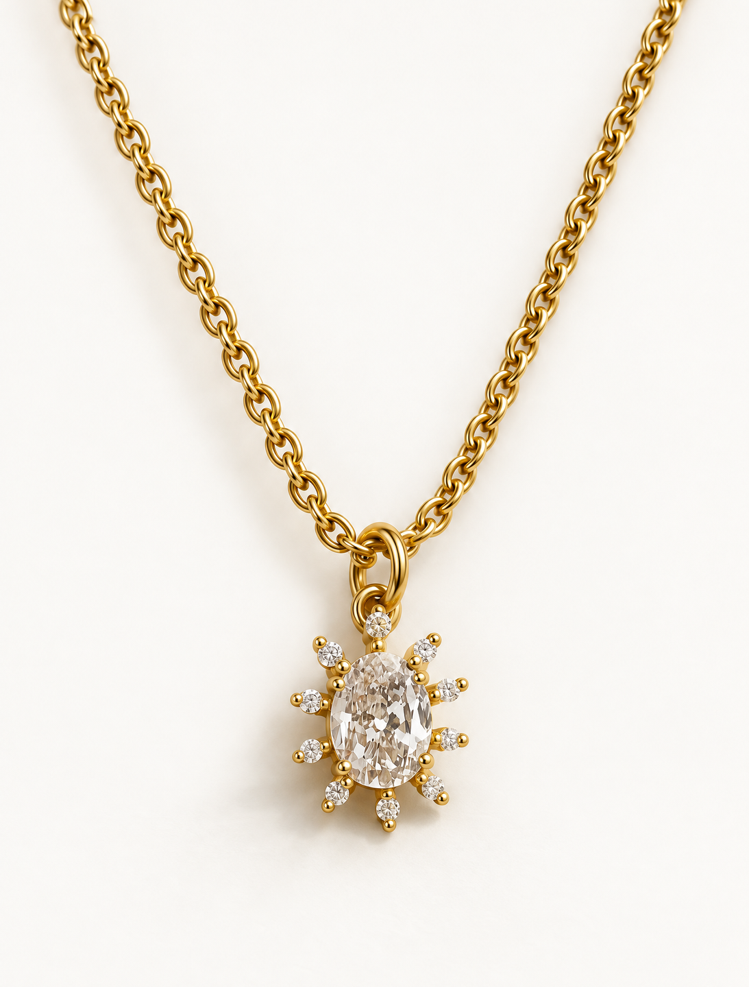 Sunshine Diamond Necklace