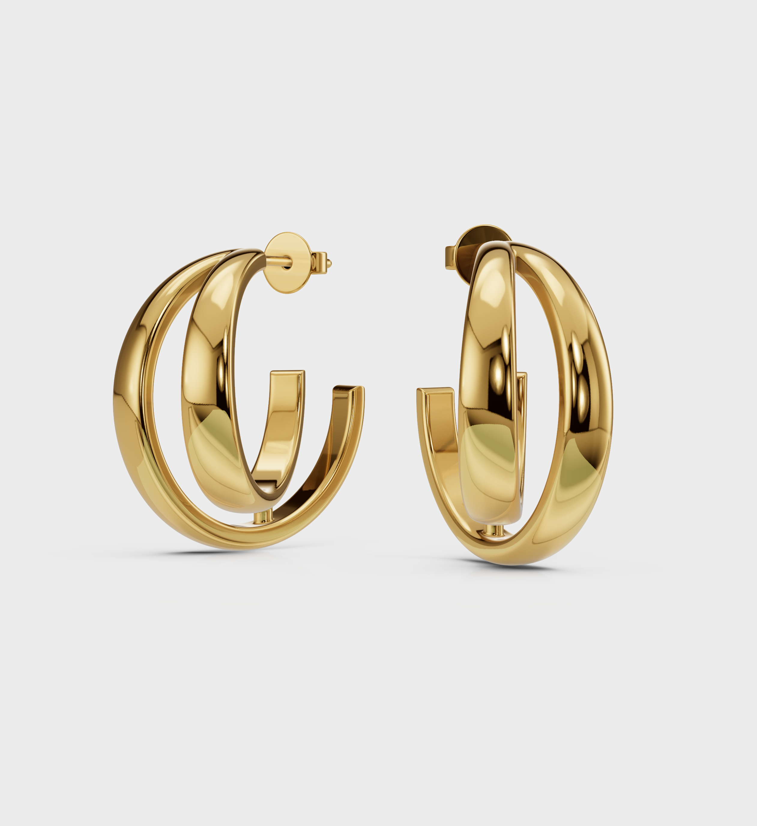 Tangled Hoops-Hoops-Anushka Jain Jewellery