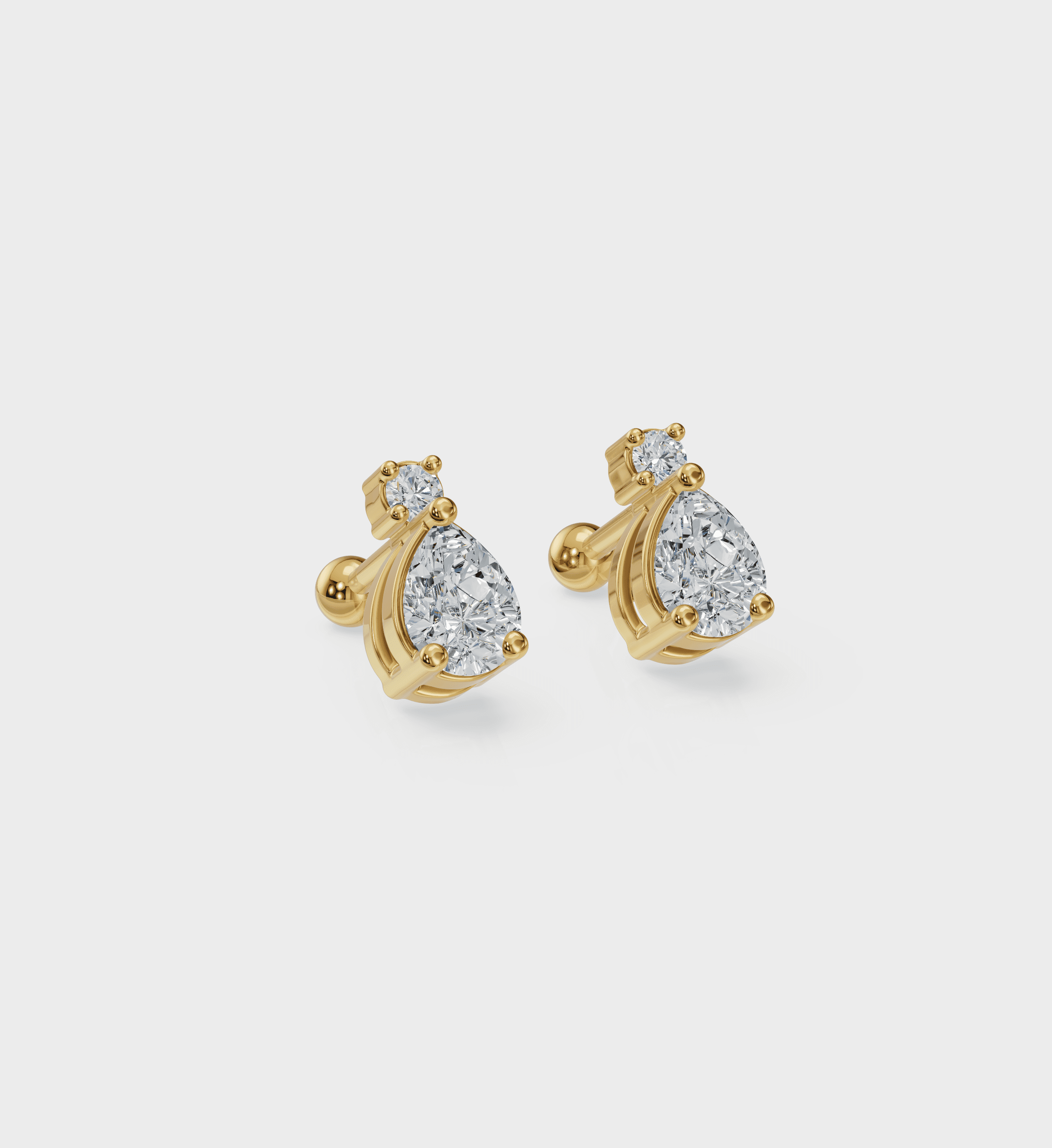 Teardrop Stud-Studs-Anushka Jain Jewellery