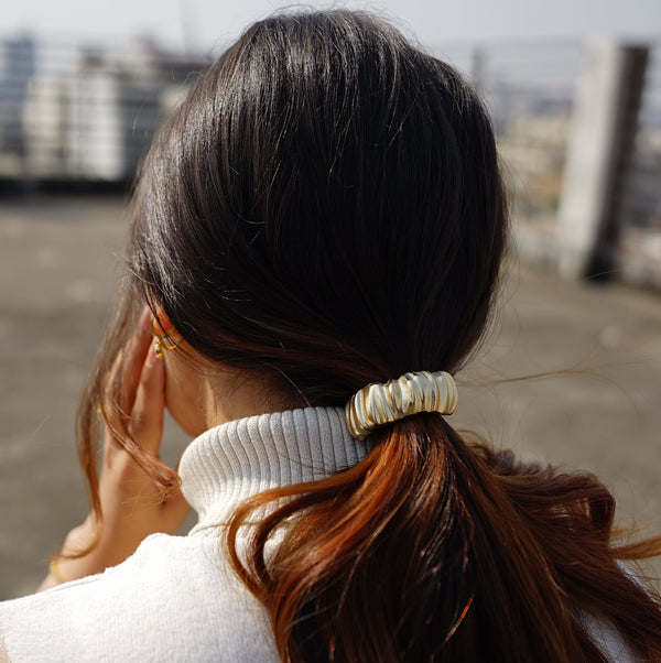 Textured Pony Cuff-Anushka Jain Jewellery