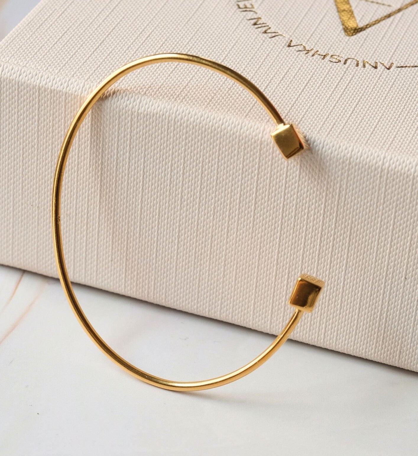 Thin bracelets-Bracelets-Gold Vermeil-Anushka Jain Jewellery