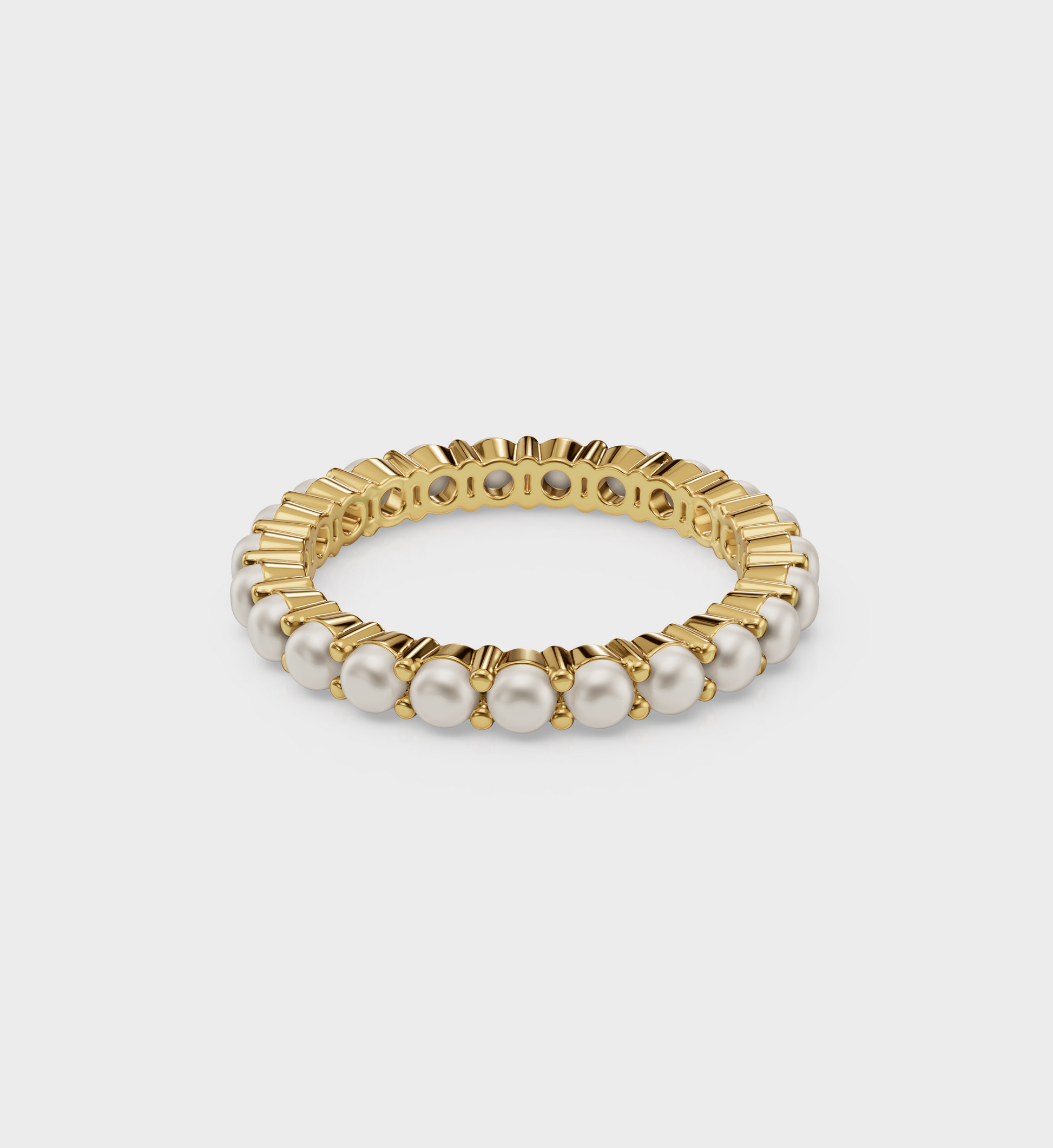 Thin Pearl Ring