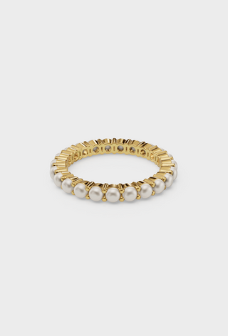 Thin Pearl Ring