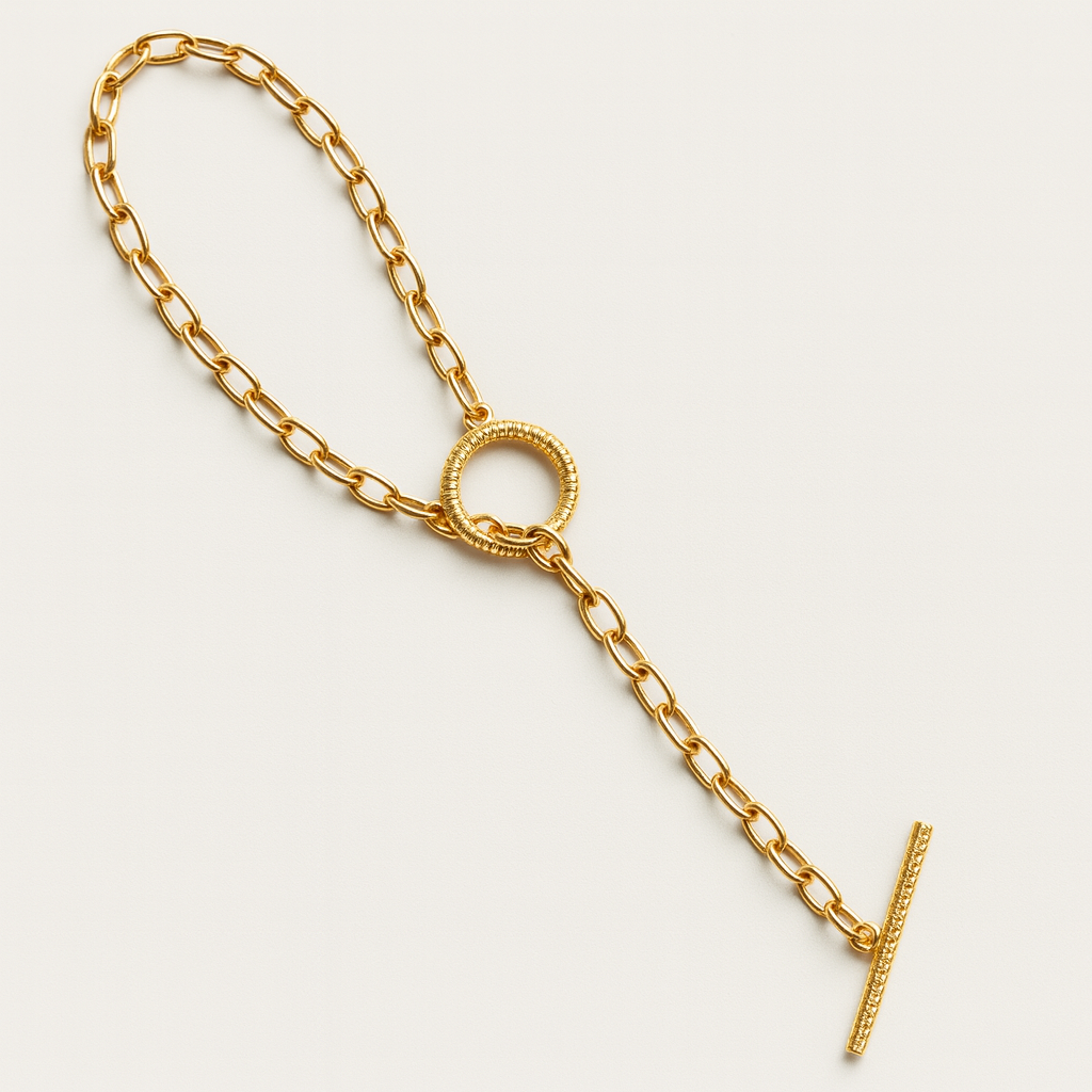 Toggle Chain Link Bracelet-Bracelets-Anushka Jain Jewellery