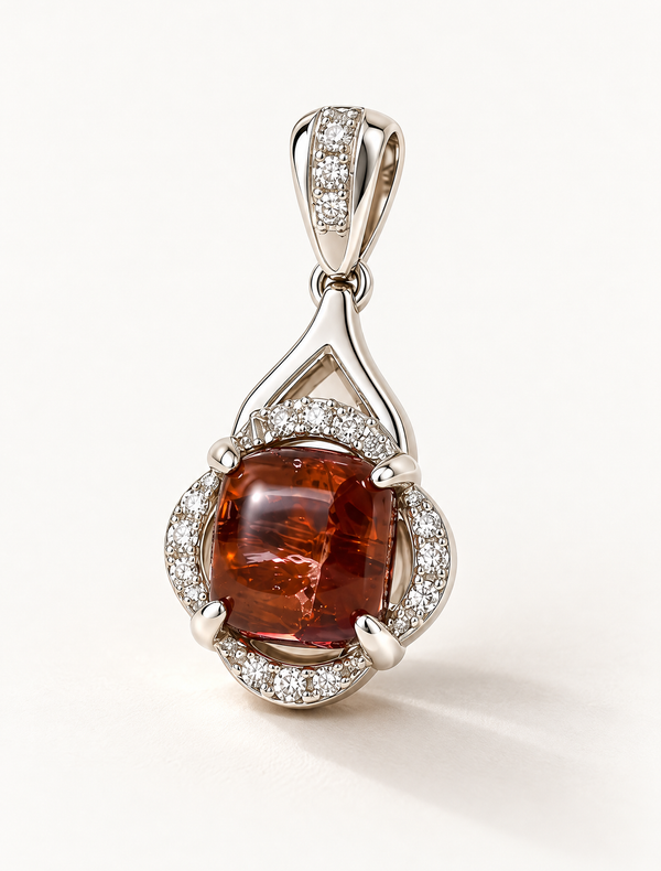 Tourmaline Starburst Charm