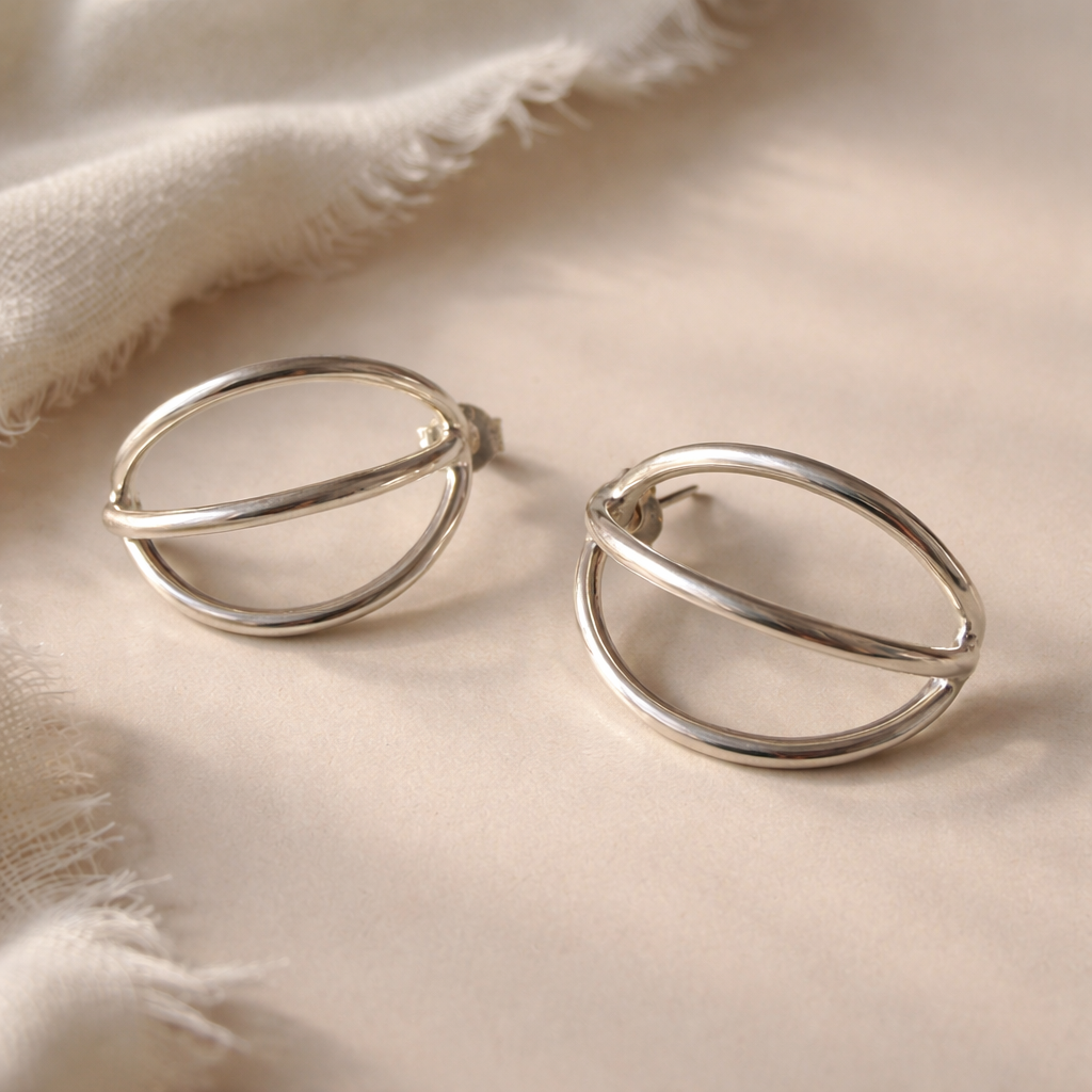 Tri Tube hoops-Anushka Jain Jewellery