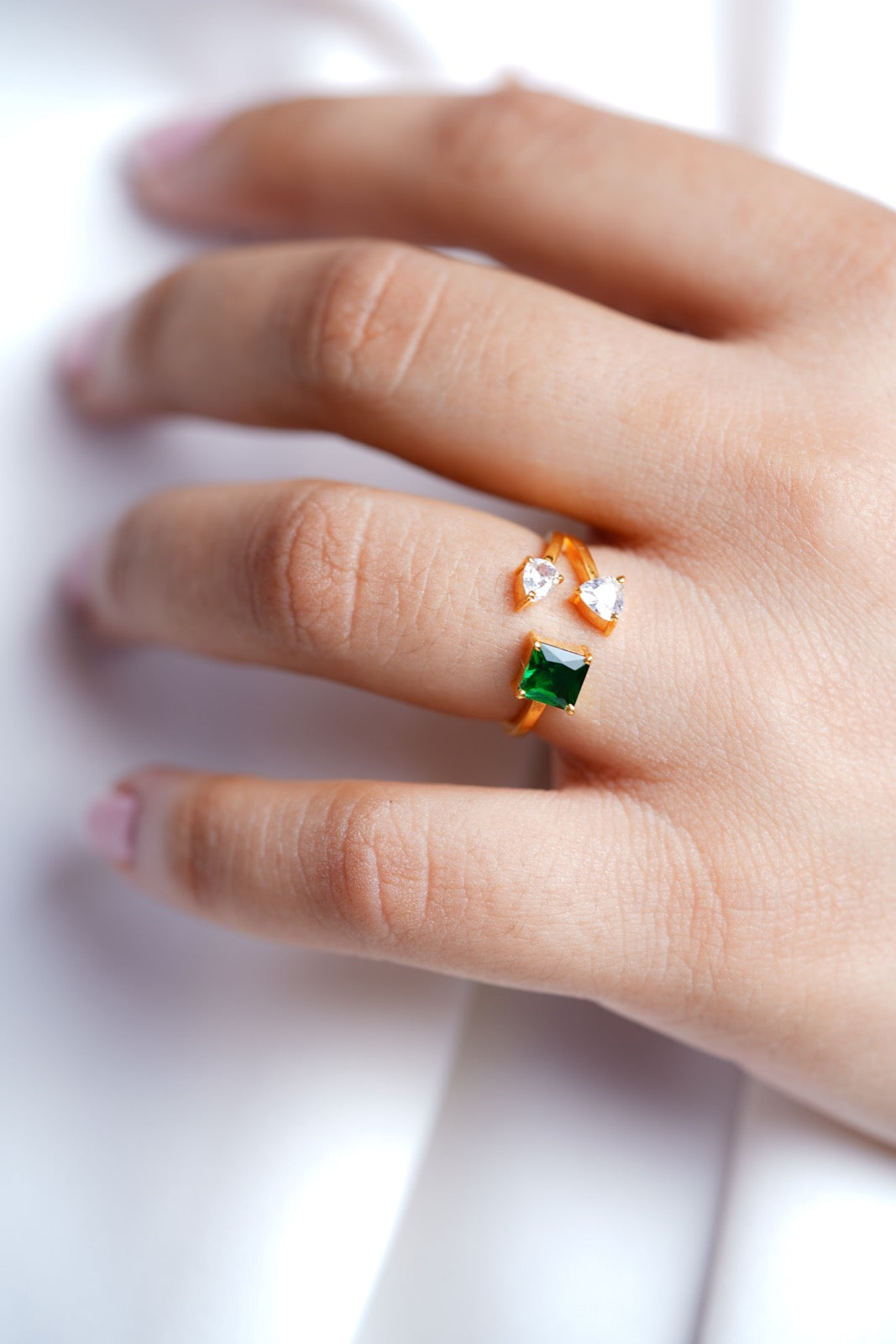 Trillium Harmony Ring-Rings-Anushka Jain Jewellery