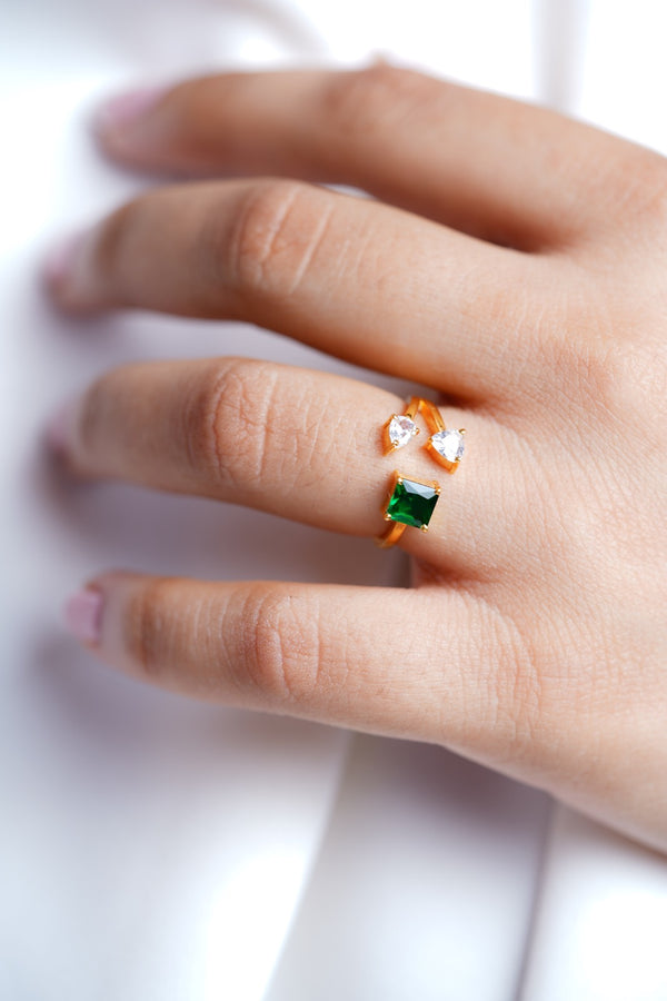 Trillium Harmony Ring-Rings-Anushka Jain Jewellery