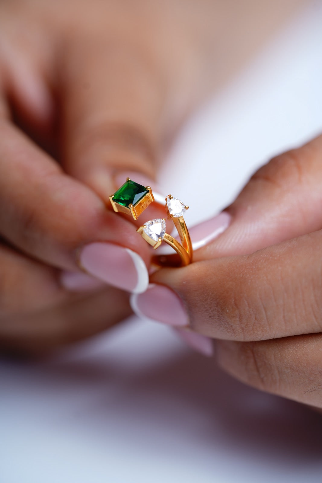 Trillium Harmony Ring-Rings-Anushka Jain Jewellery