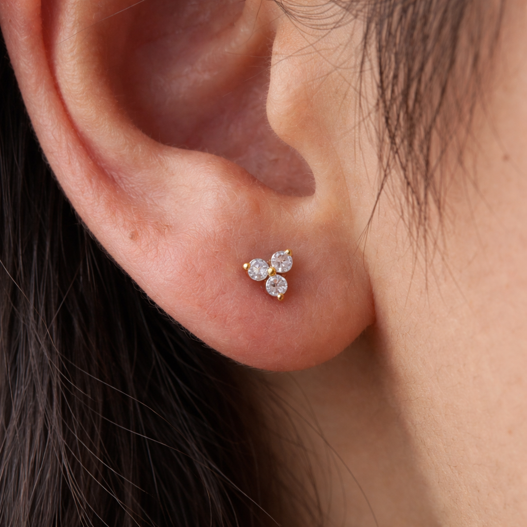 Trio Studs-Studs-Anushka Jain Jewellery