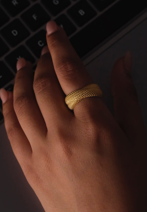 Twirl Snake Ring-Rings-Anushka Jain Jewellery