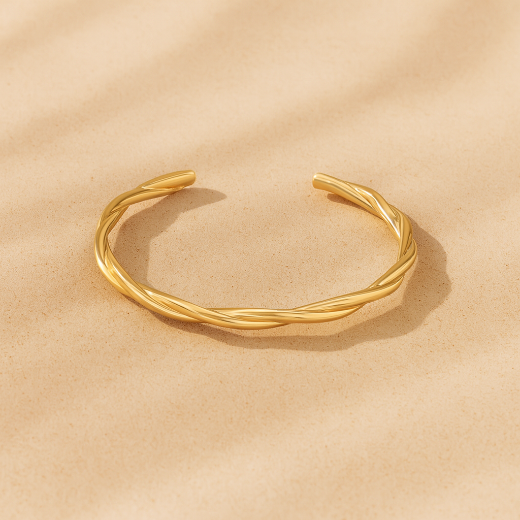 Twisted Cuff-Bracelets-Anushka Jain Jewellery