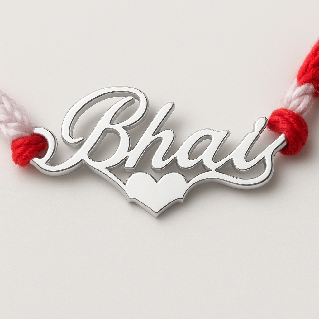 Two Silver Rakhi Combo Set-Rakhi-Anushka Jain Jewellery