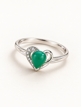 Verdelle Heart Ring