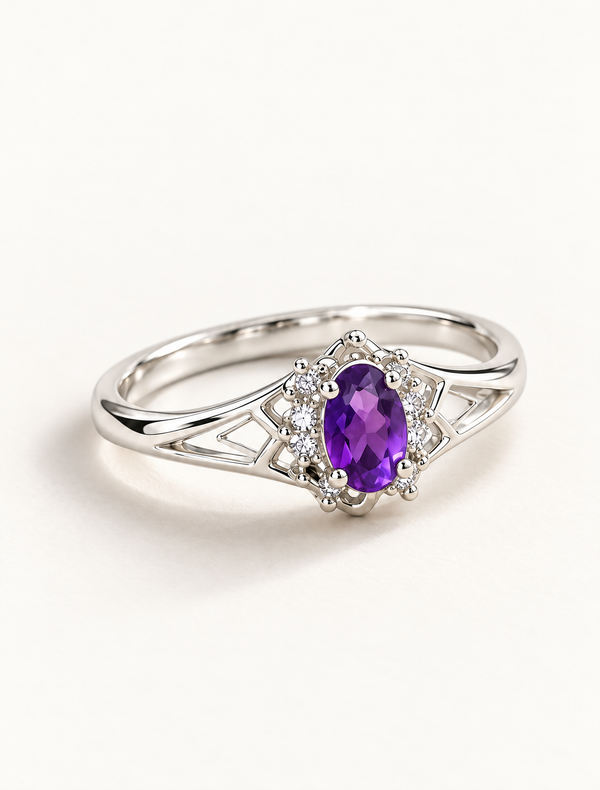 Vintage Amethyst Ring