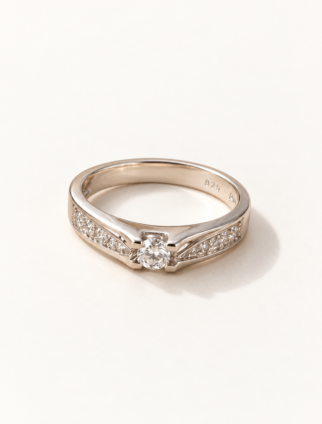 Vintage Inspired Solitaire Ring