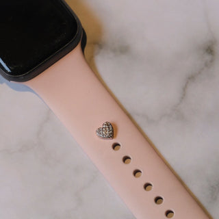 Apple Watch Studded Heart Studs