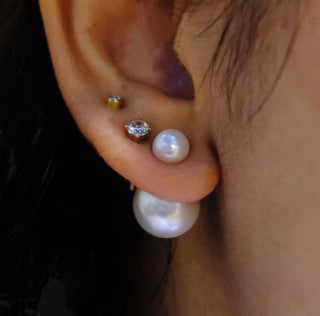 Illuminati Pearl Earrings