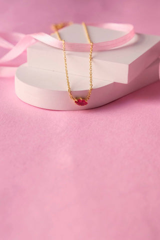 Marquise Ruby Necklace