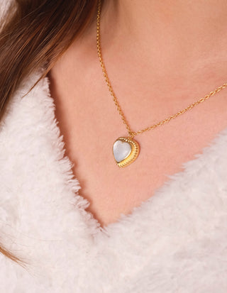 Heart Stone Necklace