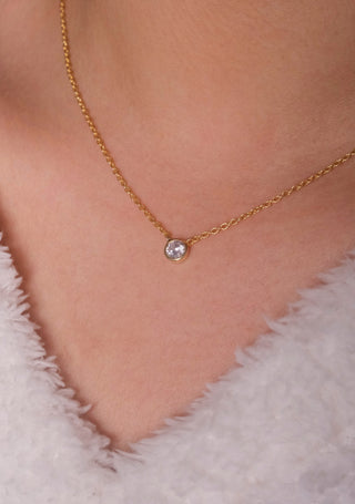 Solo Diamond Necklace