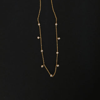 Aakriti Rana In Delicate Diamond Necklace