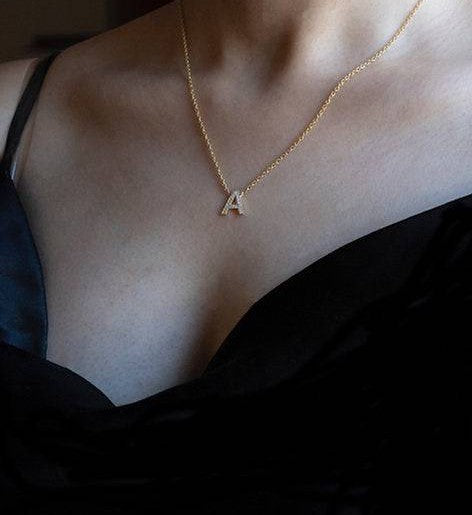Initial Diamond Set-Anushka Jain Jewellery